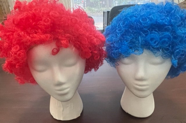 Crazy red wig best sale